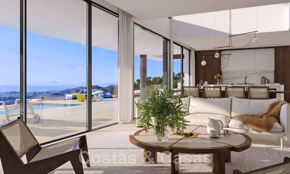 Última villa de nueva construcción de un proyecto exclusivo en venta en una ubicación privilegiada, en las colinas de Benahavis - Marbella 46334