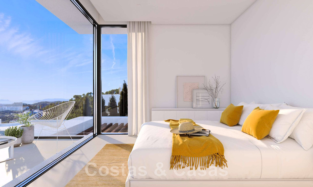Última villa de nueva construcción de un proyecto exclusivo en venta en una ubicación privilegiada, en las colinas de Benahavis - Marbella 46338