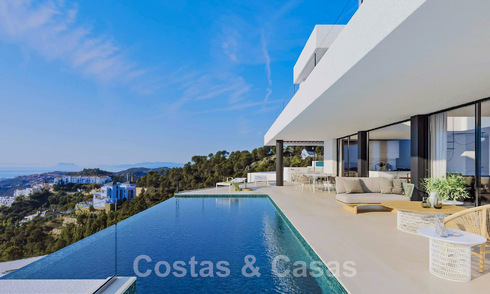 Última villa de nueva construcción de un proyecto exclusivo en venta en una ubicación privilegiada, en las colinas de Benahavis - Marbella 46342
