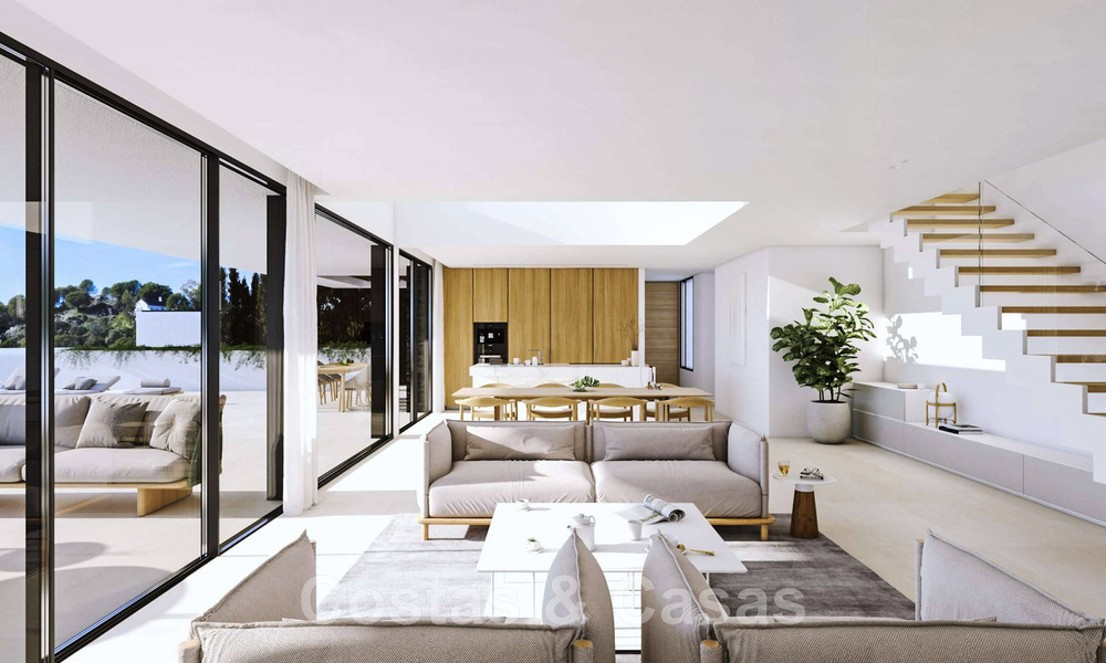 Última villa de nueva construcción de un proyecto exclusivo en venta en una ubicación privilegiada, en las colinas de Benahavis - Marbella 46346