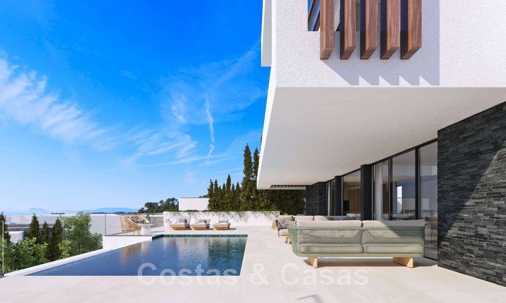 Última villa de nueva construcción de un proyecto exclusivo en venta en una ubicación privilegiada, en las colinas de Benahavis - Marbella 46350