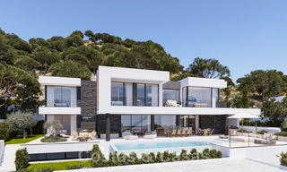 Última villa de nueva construcción de un proyecto exclusivo en venta en una ubicación privilegiada, en las colinas de Benahavis - Marbella 46357 