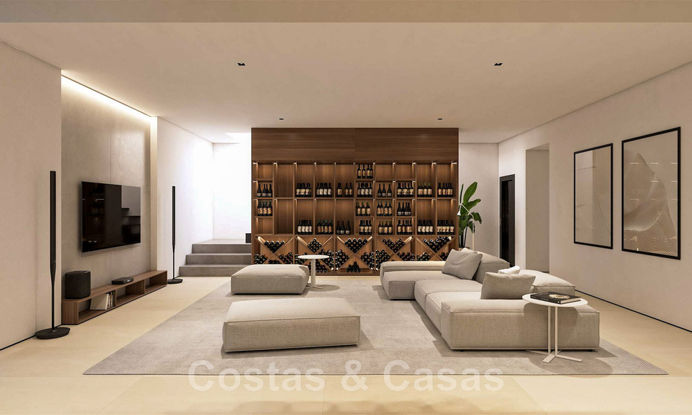 Última villa de nueva construcción de un proyecto exclusivo en venta en una ubicación privilegiada, en las colinas de Benahavis - Marbella 46358