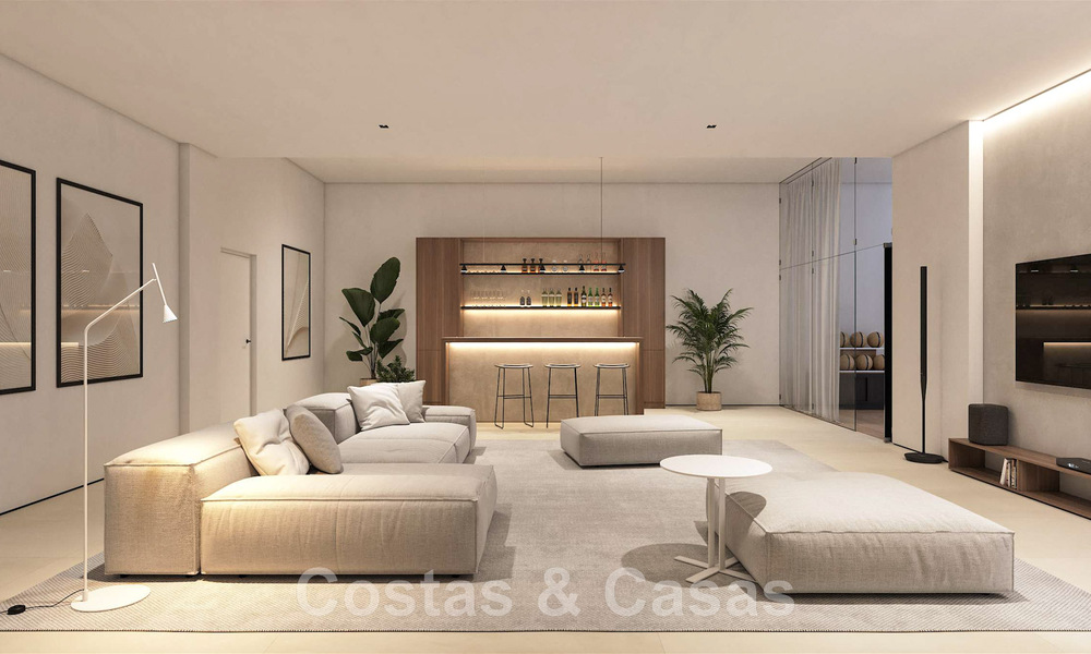 Última villa de nueva construcción de un proyecto exclusivo en venta en una ubicación privilegiada, en las colinas de Benahavis - Marbella 46361