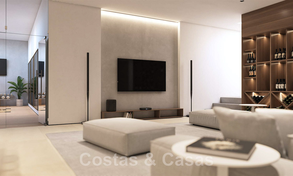 Villa de nueva construcción de un proyecto exclusivo en venta en una ubicación privilegiada, en las colinas de Benahavis - Marbella 46362