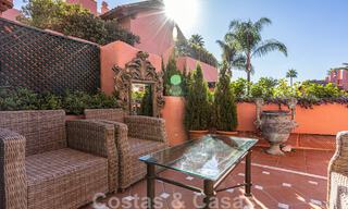 Ático de lujo en venta en un complejo residencial de cinco estrellas en primera línea de playa con impresionantes vistas al mar, en la Nueva Milla de Oro entre Marbella y Estepona 46567 