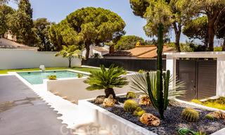 Hermosa villa de una sola planta en venta, a poca distancia de la playa en Elviria, al este del centro de Marbella 46891 
