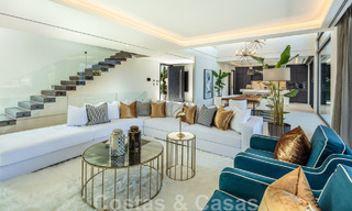 Amplia y sofisticada villa de diseño en venta, en primera línea de Las Brisas Golf en el corazón de Nueva Andalucía, Marbella 47282 