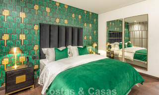 Amplia y sofisticada villa de diseño en venta, en primera línea de Las Brisas Golf en el corazón de Nueva Andalucía, Marbella 47289 