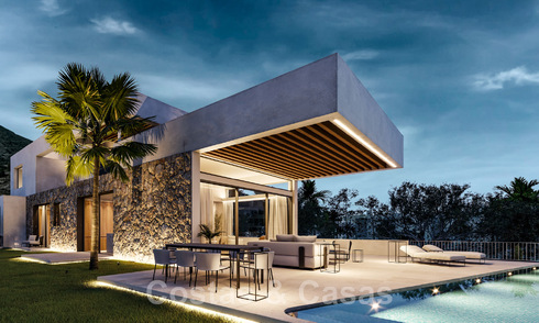 Villas ecológicas de nueva construcción en venta situadas entre Benalmádena y Fuengirola en la Costa del Sol 47050