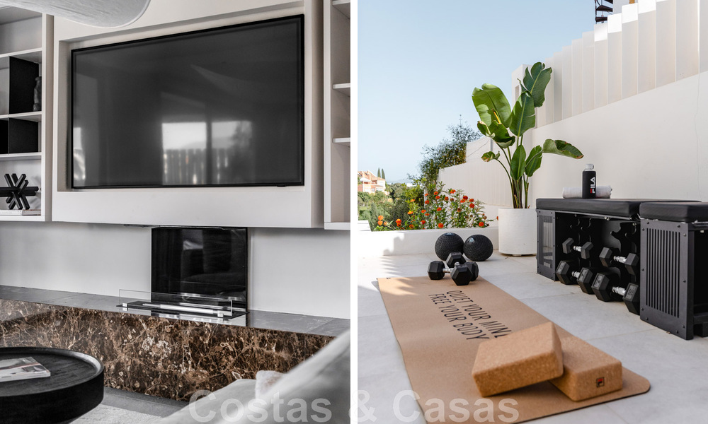 Nueva! Villa única en venta, con acogedores espacios exteriores y vistas panorámicas en Nueva Andalucía, Marbella 47565