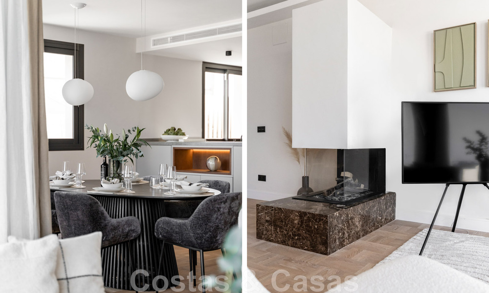 Nueva! Villa única en venta, con acogedores espacios exteriores y vistas panorámicas en Nueva Andalucía, Marbella 47597