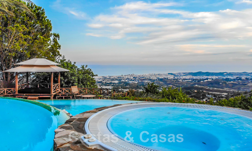 Villa de lujo en venta con vistas panorámicas al mar a poca distancia de Mijas Pueblo, Costa del Sol 47176