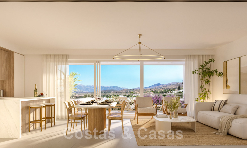Nuevas casas adosadas de diseño en venta, a dos pasos de la playa en Elviria al este del centro de Marbella 47341