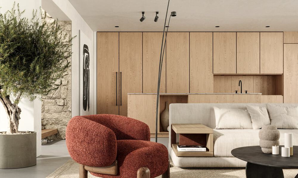 Villa de diseño escandinavo en venta, totalmente renovada con un diseño elegante en la zona residencial de Nueva Andalucía, Marbella 47481