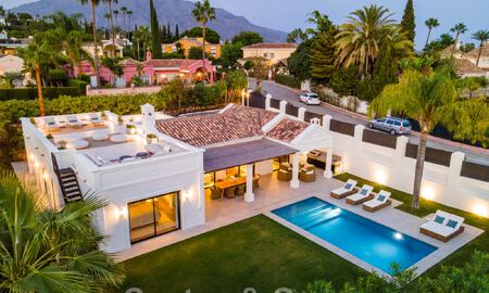 Villa de lujo contemporánea y mediterránea en venta en el valle del golf de Nueva Andalucía, Marbella 47938