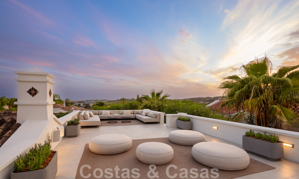 Villa de lujo contemporánea y mediterránea en venta en el valle del golf de Nueva Andalucía, Marbella 47944