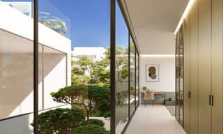 Reventas! Villa de lujo en venta en un nuevo proyecto innovador que consta de 12 villas sofisticadas con vistas al mar, en la Milla de Oro de Marbella 47763 