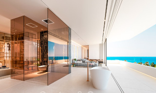 Reventas! Villa de lujo en venta en un nuevo proyecto innovador que consta de 12 villas sofisticadas con vistas al mar, en la Milla de Oro de Marbella 47765 