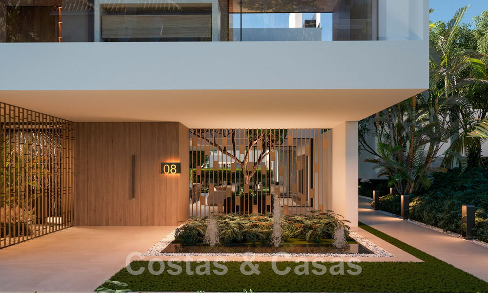 Reventas! Villa de lujo en venta en un nuevo proyecto innovador que consta de 12 villas sofisticadas con vistas al mar, en la Milla de Oro de Marbella 47766