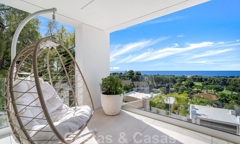 Moderna villa de nueva construcción con piscina infinita y vistas panorámicas al mar en venta al este de Marbella centro 51929