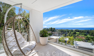 Moderna villa de nueva construcción con piscina infinita y vistas panorámicas al mar en venta al este de Marbella centro 51929 