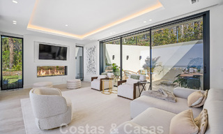 Moderna villa de nueva construcción con piscina infinita y vistas panorámicas al mar en venta al este de Marbella centro 51936 