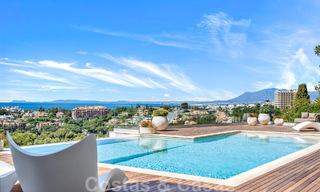 Moderna villa de nueva construcción con piscina infinita y vistas panorámicas al mar en venta al este de Marbella centro 51946 