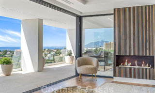 Moderna villa de nueva construcción con piscina infinita y vistas panorámicas al mar en venta al este de Marbella centro 51950 