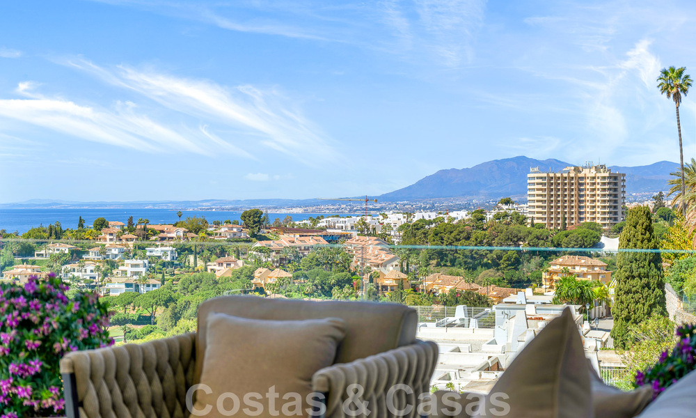 Moderna villa de nueva construcción con piscina infinita y vistas panorámicas al mar en venta al este de Marbella centro 51951