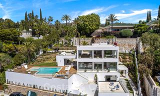 Moderna villa de nueva construcción con piscina infinita y vistas panorámicas al mar en venta al este de Marbella centro 51959 