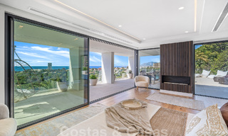 Moderna villa de nueva construcción con piscina infinita y vistas panorámicas al mar en venta al este de Marbella centro 51967 