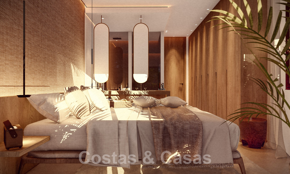 Apartamento de lujo reformado en venta en un exclusivo complejo de playa con seguridad permanente, en la Nueva Milla de Oro entre Marbella y Estepona 48640