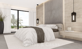 Villa contemporánea y moderna en venta situada en las colinas de Elviria, al este del centro de Marbella 48046 