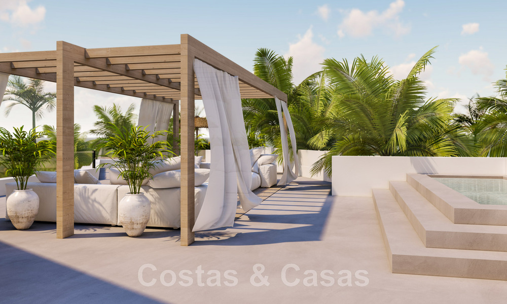 Villa contemporánea y moderna en venta situada en las colinas de Elviria, al este del centro de Marbella 48049