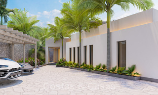 Villa contemporánea y moderna en venta situada en las colinas de Elviria, al este del centro de Marbella 48050 