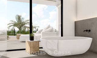 Villa contemporánea y moderna en venta situada en las colinas de Elviria, al este del centro de Marbella 48052 