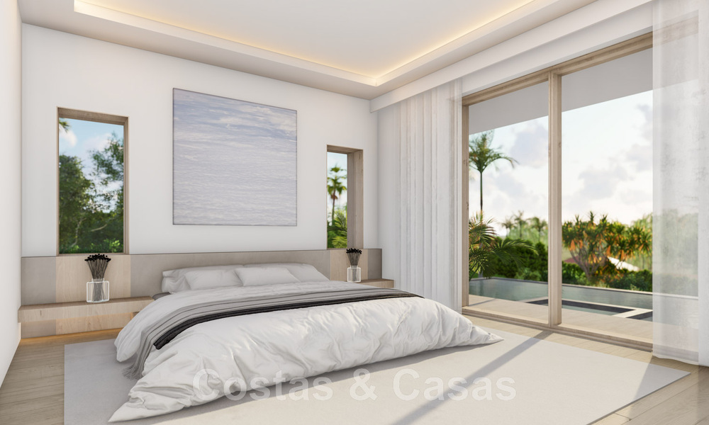 Villa de lujo totalmente reformada en venta en urbanización privilegiada cerca de campos de golf en Marbella - Benahavis 48082