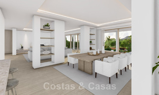 Villa de lujo totalmente reformada en venta en urbanización privilegiada cerca de campos de golf en Marbella - Benahavis 48089 
