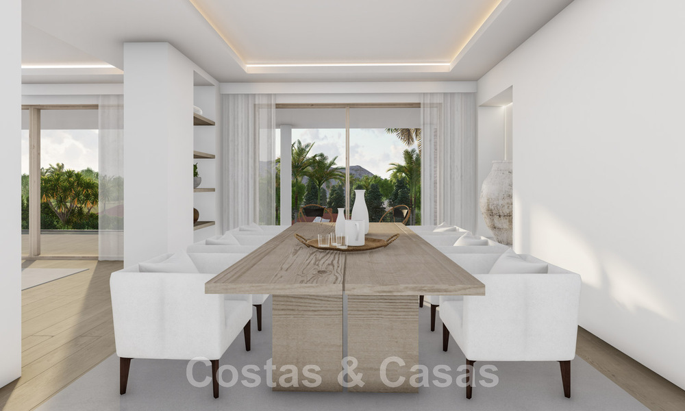 Villa de lujo totalmente reformada en venta en urbanización privilegiada cerca de campos de golf en Marbella - Benahavis 48092