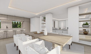 Villa de lujo totalmente reformada en venta en urbanización privilegiada cerca de campos de golf en Marbella - Benahavis 48093 