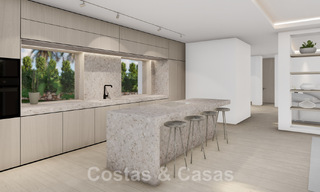 Villa de lujo totalmente reformada en venta en urbanización privilegiada cerca de campos de golf en Marbella - Benahavis 48095 