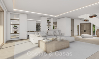 Villa de lujo totalmente reformada en venta en urbanización privilegiada cerca de campos de golf en Marbella - Benahavis 48096 