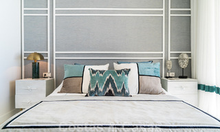 Magnífica casa piloto en venta en nuevo proyecto de casas con vistas al mar en un complejo de lujo Mijas, Costa del Sol 48570 