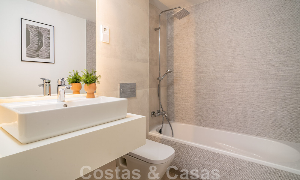 Magnífica casa piloto en venta en nuevo proyecto de casas con vistas al mar en un complejo de lujo Mijas, Costa del Sol 48583