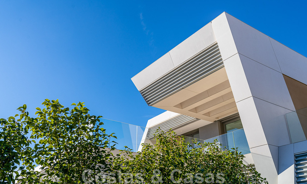Magnífica casa piloto en venta en nuevo proyecto de casas con vistas al mar en un complejo de lujo Mijas, Costa del Sol 48595