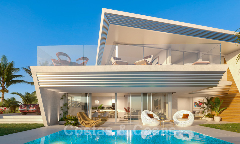 Magnífica casa piloto en venta en nuevo proyecto de casas con vistas al mar en un complejo de lujo Mijas, Costa del Sol 48611