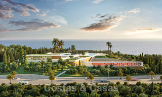 Magnífica casa piloto en venta en nuevo proyecto de casas con vistas al mar en un complejo de lujo Mijas, Costa del Sol 48613 