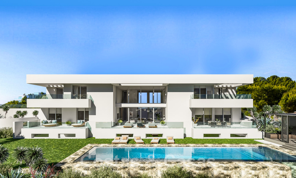 2 Nuevas villas de diseño energéticamente eficientes en venta, cerca de campos de golf, en Benahavis - Marbella 48804