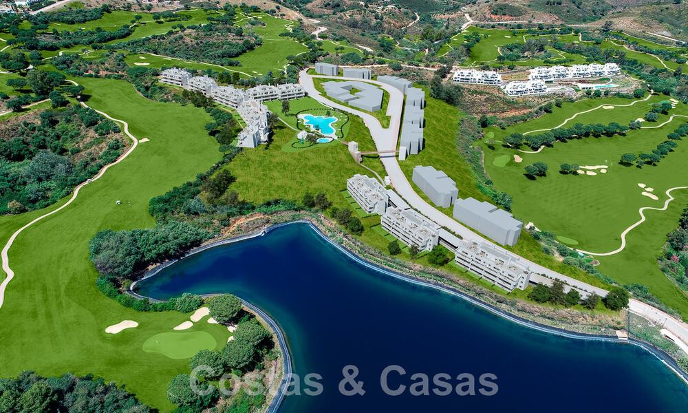 Modernos apartamentos de golf en venta situados en un exclusivo resort de golf en Mijas, Costa del Sol 49171